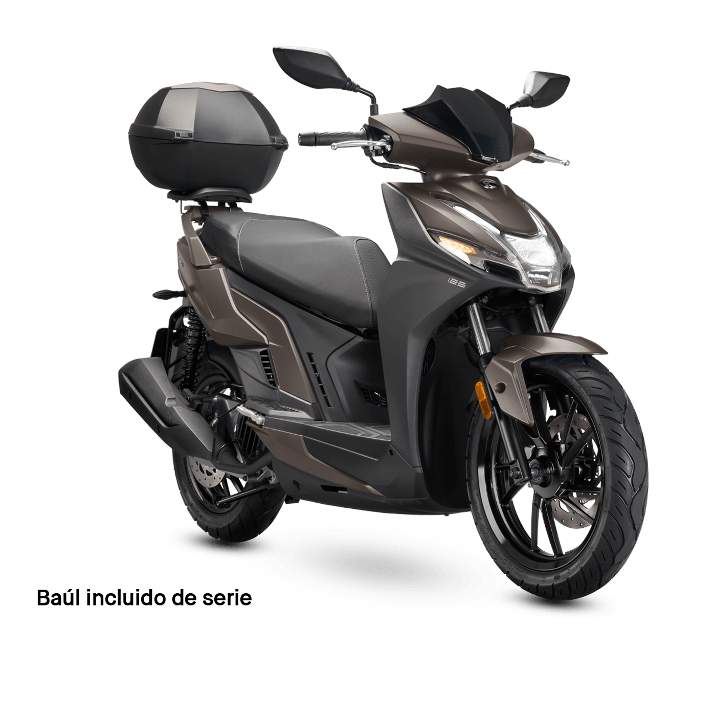 Parabrezza Alto FACO 23621 Per KYMCO Agility S 125 (dal 2022) - Completo Di Kit Staffe, Trasparente, 710x695 Mm